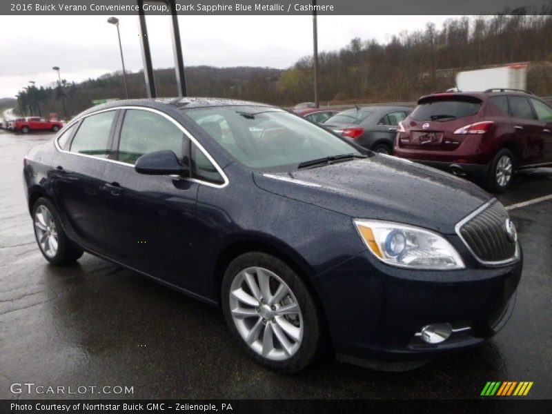 Dark Sapphire Blue Metallic / Cashmere 2016 Buick Verano Convenience Group