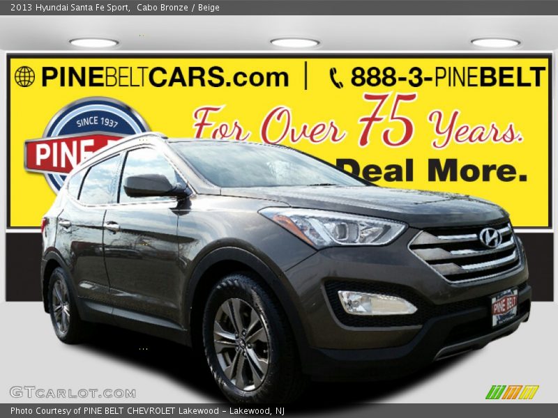 Cabo Bronze / Beige 2013 Hyundai Santa Fe Sport