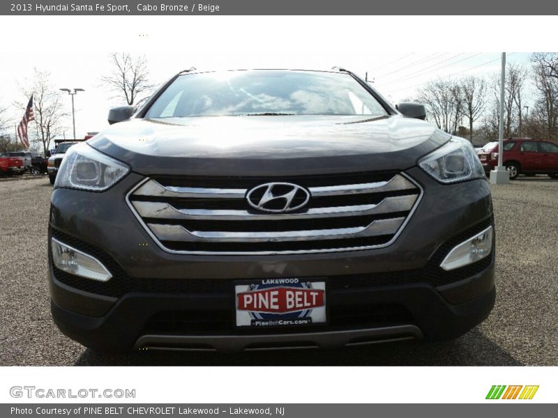 Cabo Bronze / Beige 2013 Hyundai Santa Fe Sport