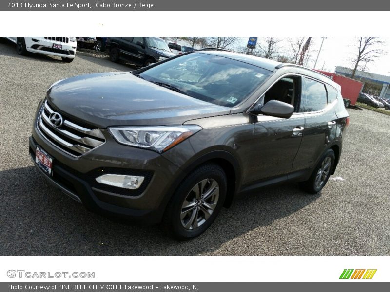 Cabo Bronze / Beige 2013 Hyundai Santa Fe Sport