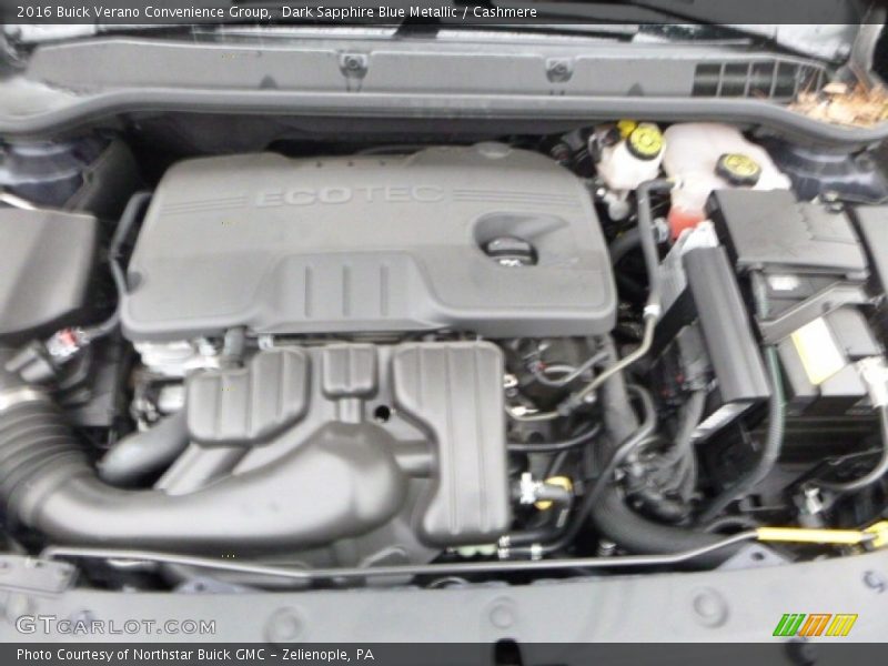 Dark Sapphire Blue Metallic / Cashmere 2016 Buick Verano Convenience Group