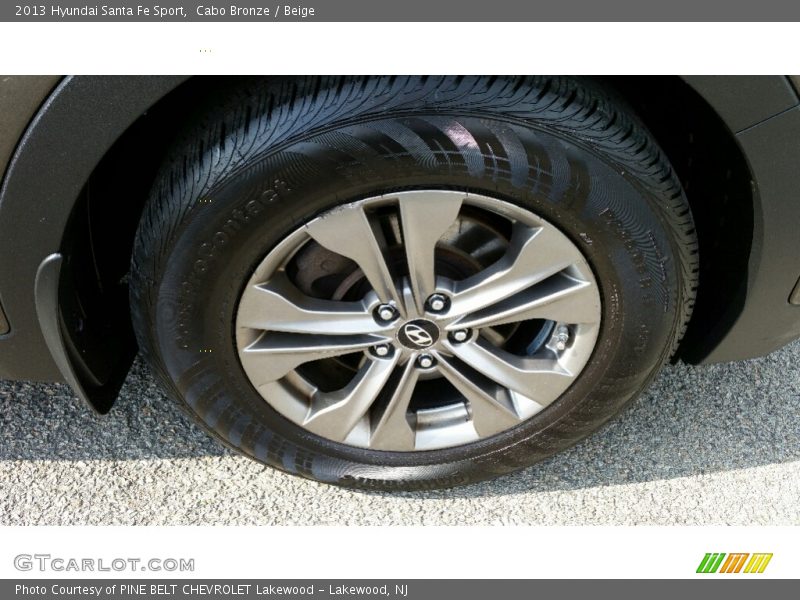 Cabo Bronze / Beige 2013 Hyundai Santa Fe Sport
