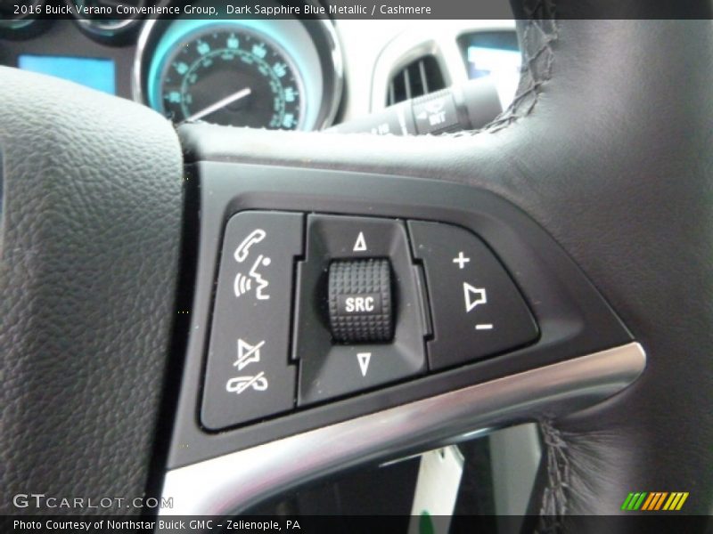 Dark Sapphire Blue Metallic / Cashmere 2016 Buick Verano Convenience Group
