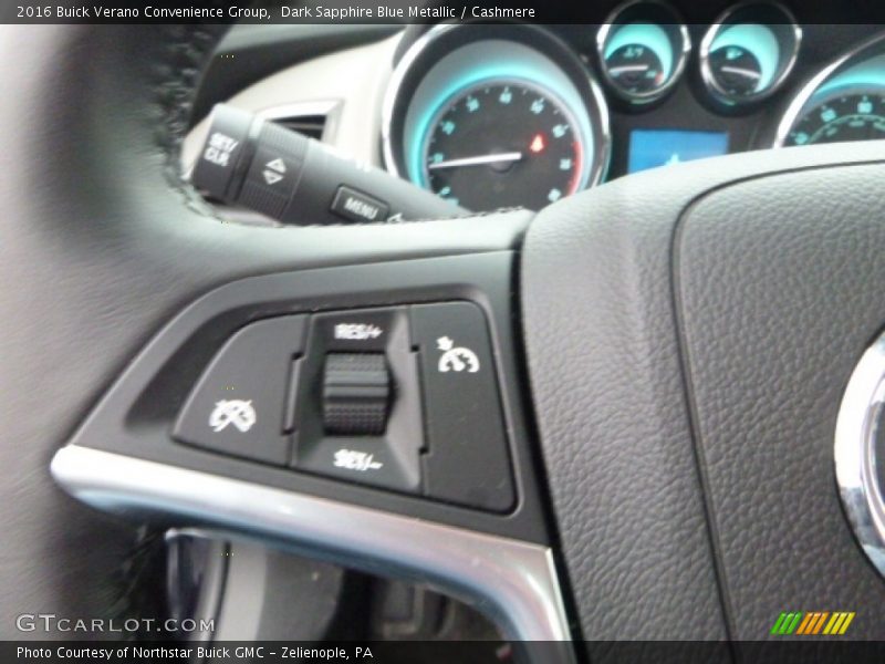 Dark Sapphire Blue Metallic / Cashmere 2016 Buick Verano Convenience Group