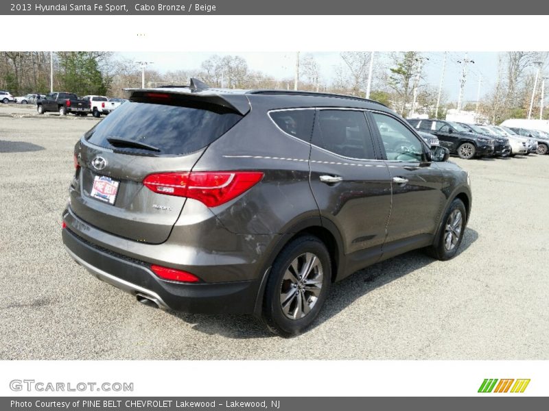 Cabo Bronze / Beige 2013 Hyundai Santa Fe Sport