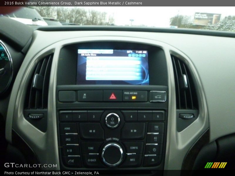 Dark Sapphire Blue Metallic / Cashmere 2016 Buick Verano Convenience Group
