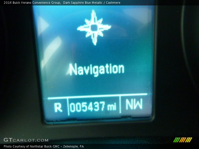 Dark Sapphire Blue Metallic / Cashmere 2016 Buick Verano Convenience Group