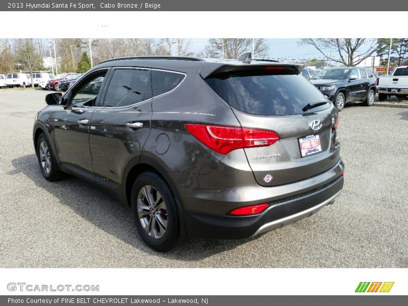 Cabo Bronze / Beige 2013 Hyundai Santa Fe Sport