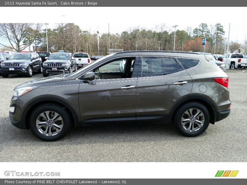 Cabo Bronze / Beige 2013 Hyundai Santa Fe Sport