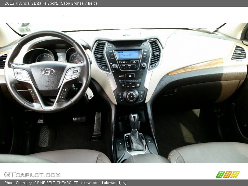 Cabo Bronze / Beige 2013 Hyundai Santa Fe Sport