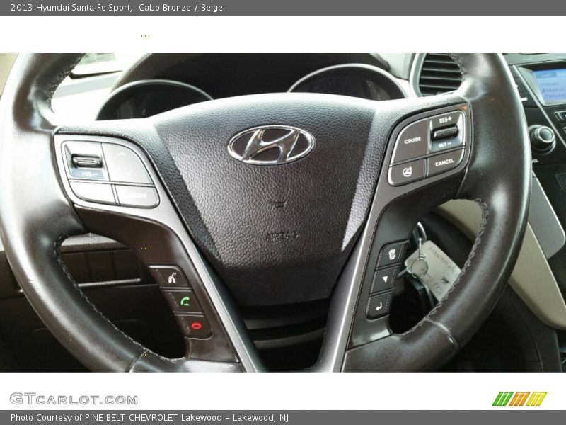 Cabo Bronze / Beige 2013 Hyundai Santa Fe Sport