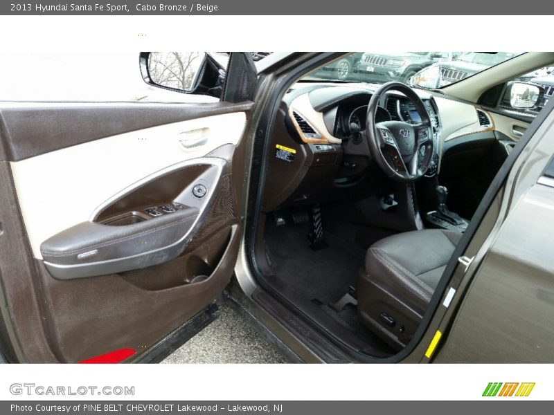 Cabo Bronze / Beige 2013 Hyundai Santa Fe Sport