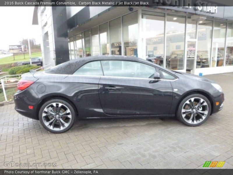 Carbon Black Metallic / Jet Black/Jet Black 2016 Buick Cascada Premium Convertible