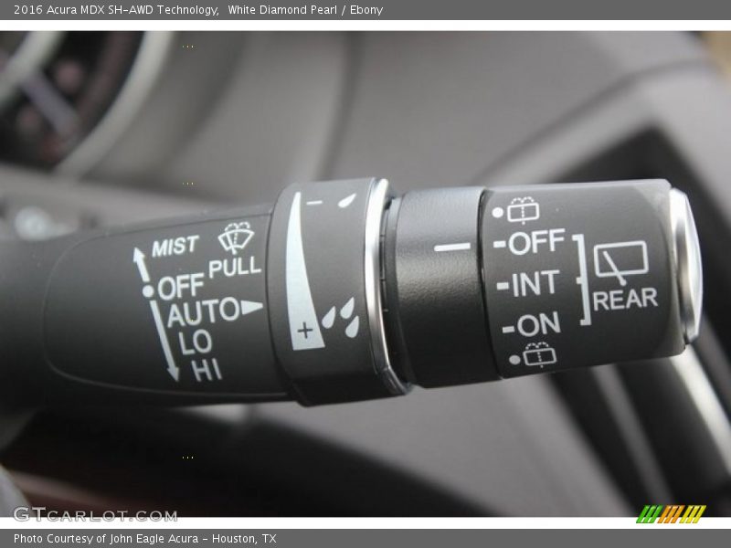 White Diamond Pearl / Ebony 2016 Acura MDX SH-AWD Technology