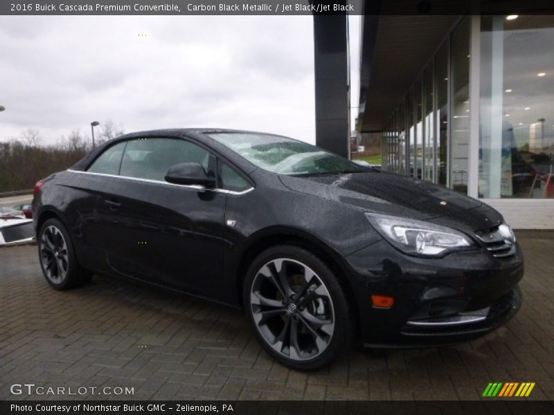 Carbon Black Metallic / Jet Black/Jet Black 2016 Buick Cascada Premium Convertible