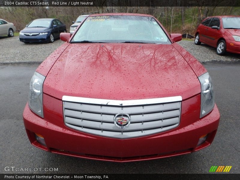 Red Line / Light Neutral 2004 Cadillac CTS Sedan