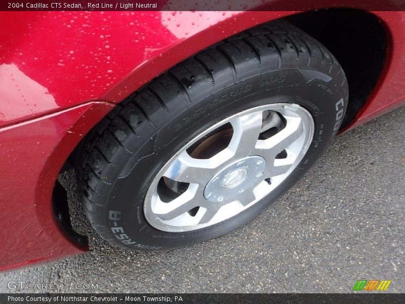 Red Line / Light Neutral 2004 Cadillac CTS Sedan