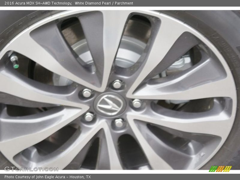 White Diamond Pearl / Parchment 2016 Acura MDX SH-AWD Technology