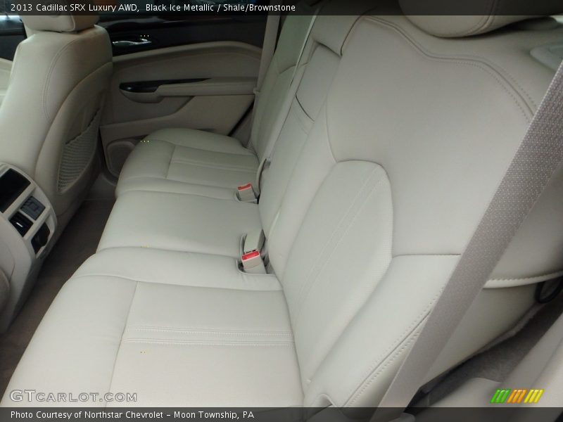 Black Ice Metallic / Shale/Brownstone 2013 Cadillac SRX Luxury AWD