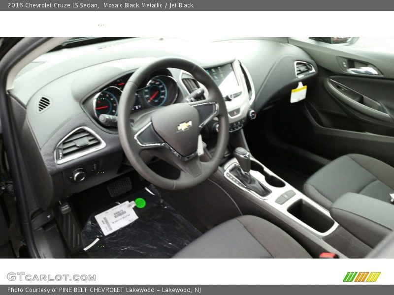 Mosaic Black Metallic / Jet Black 2016 Chevrolet Cruze LS Sedan