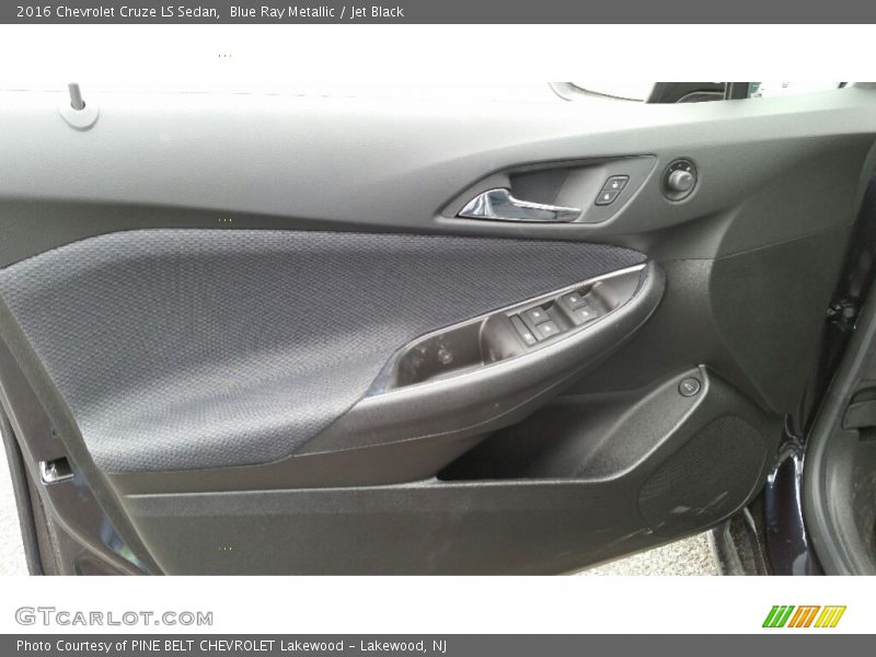 Blue Ray Metallic / Jet Black 2016 Chevrolet Cruze LS Sedan