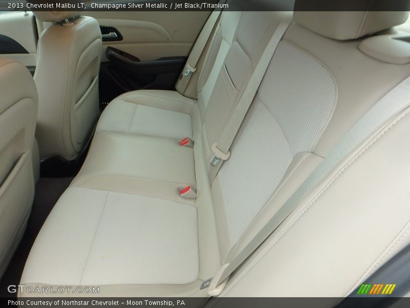 Champagne Silver Metallic / Jet Black/Titanium 2013 Chevrolet Malibu LT