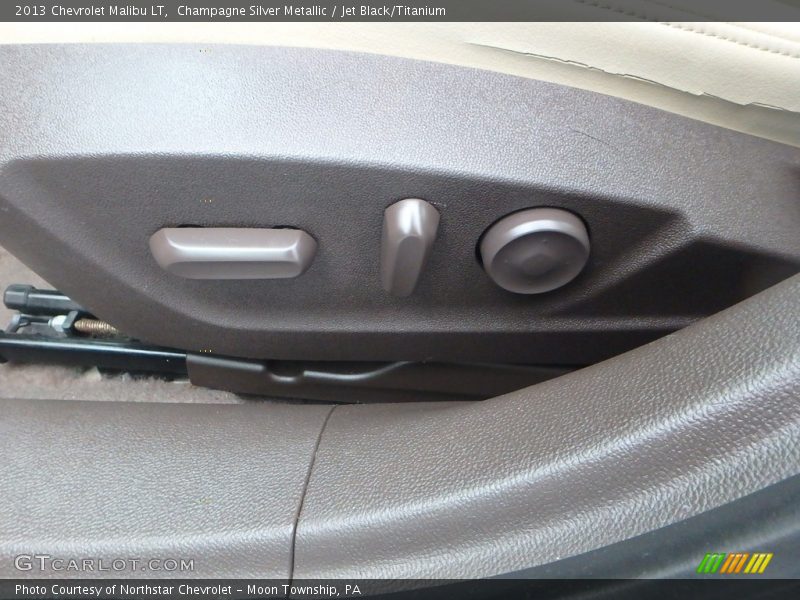 Champagne Silver Metallic / Jet Black/Titanium 2013 Chevrolet Malibu LT