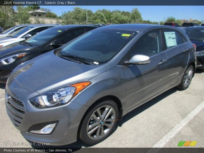 Galactic Gray / Black 2016 Hyundai Elantra GT