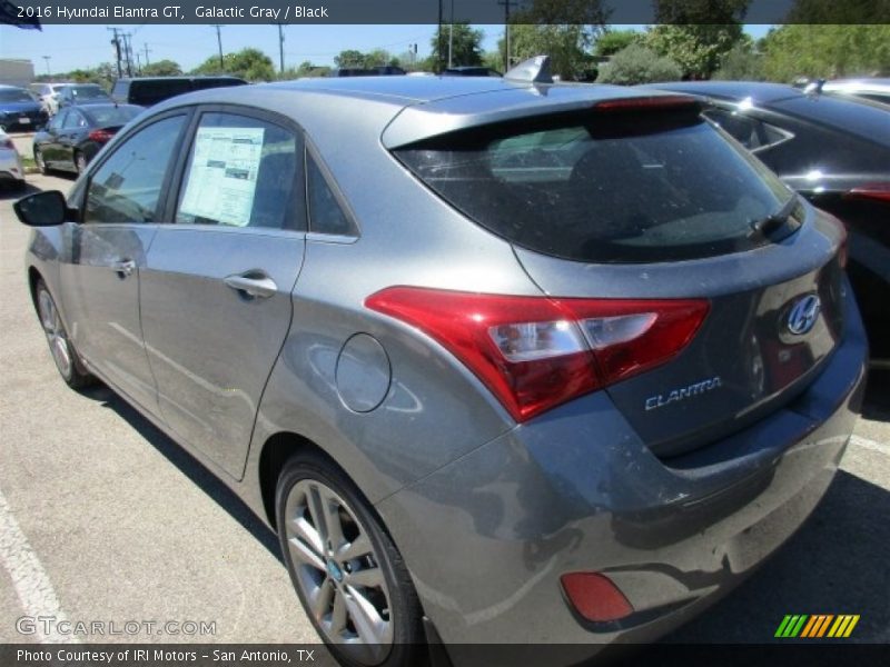 Galactic Gray / Black 2016 Hyundai Elantra GT