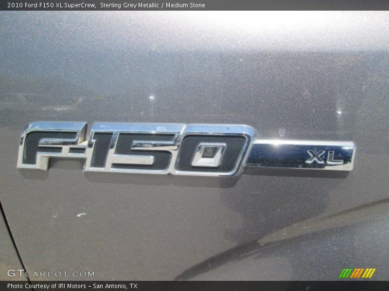 Sterling Grey Metallic / Medium Stone 2010 Ford F150 XL SuperCrew