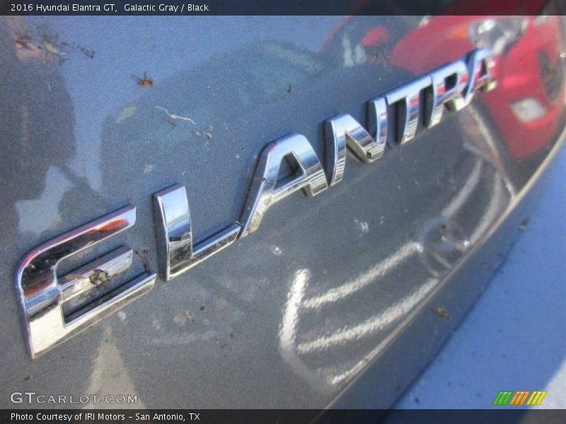 Galactic Gray / Black 2016 Hyundai Elantra GT
