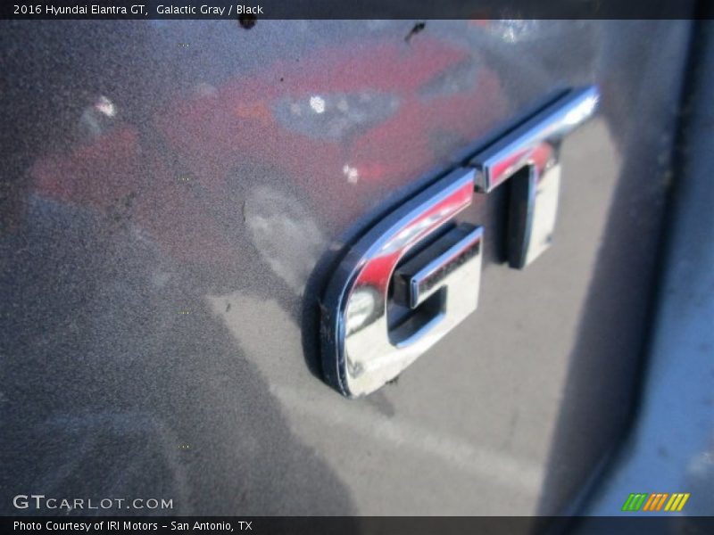 Galactic Gray / Black 2016 Hyundai Elantra GT
