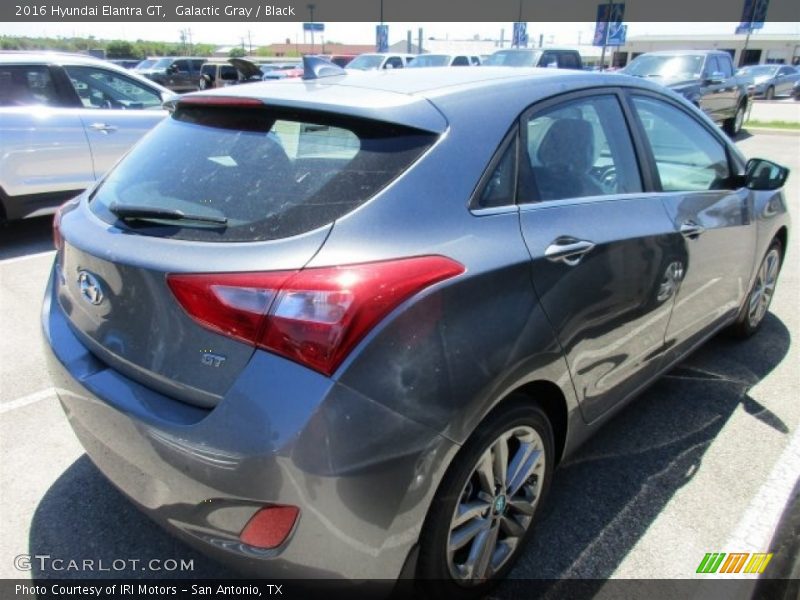 Galactic Gray / Black 2016 Hyundai Elantra GT