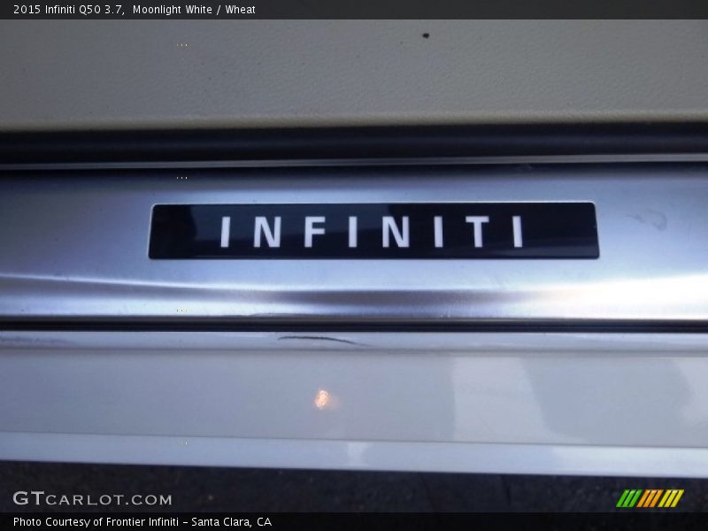 Moonlight White / Wheat 2015 Infiniti Q50 3.7