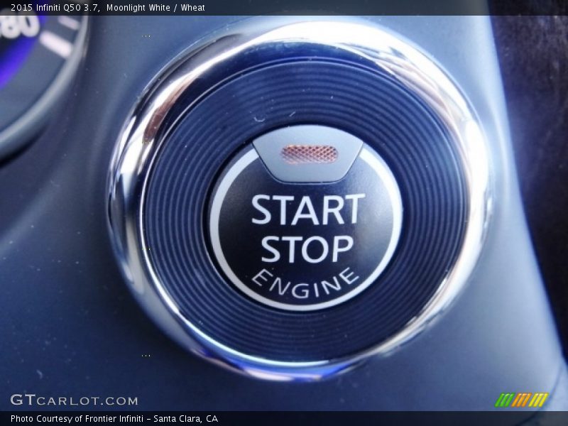 Moonlight White / Wheat 2015 Infiniti Q50 3.7