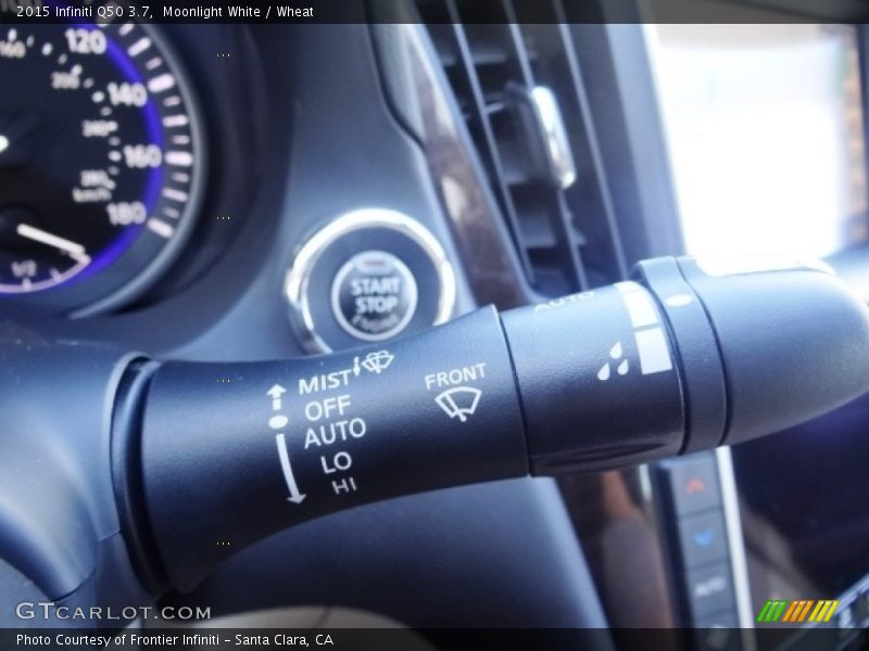 Moonlight White / Wheat 2015 Infiniti Q50 3.7