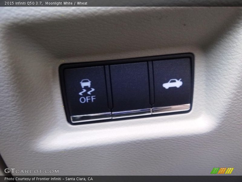 Moonlight White / Wheat 2015 Infiniti Q50 3.7