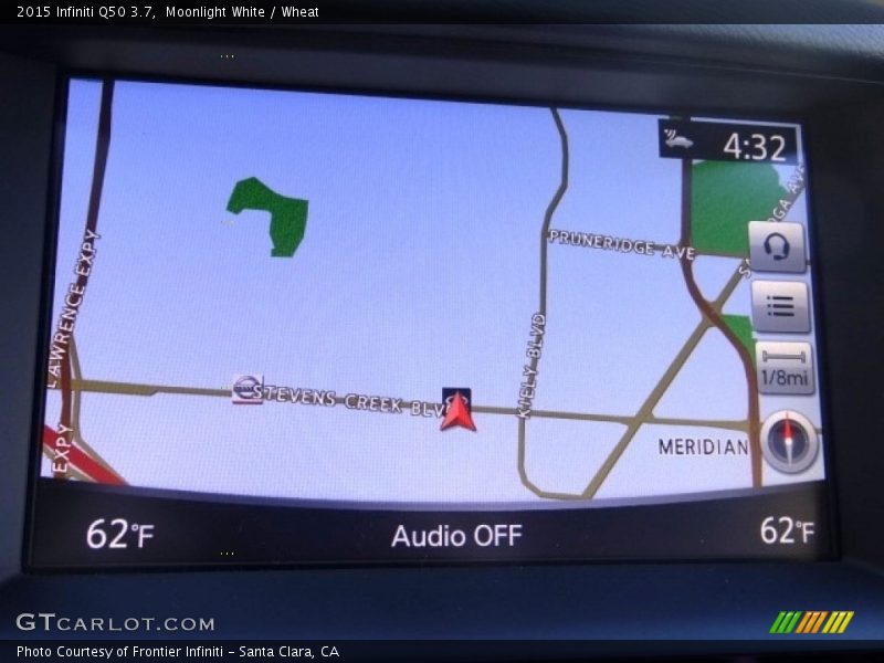 Moonlight White / Wheat 2015 Infiniti Q50 3.7