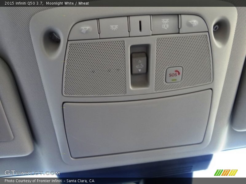 Moonlight White / Wheat 2015 Infiniti Q50 3.7