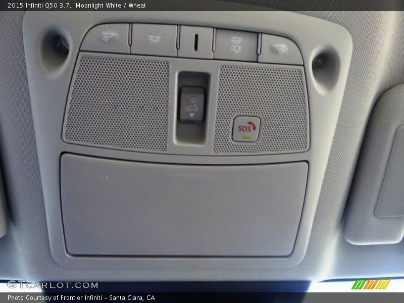 Moonlight White / Wheat 2015 Infiniti Q50 3.7