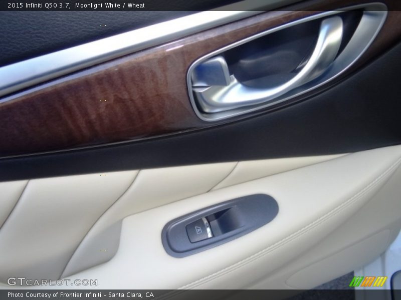 Moonlight White / Wheat 2015 Infiniti Q50 3.7