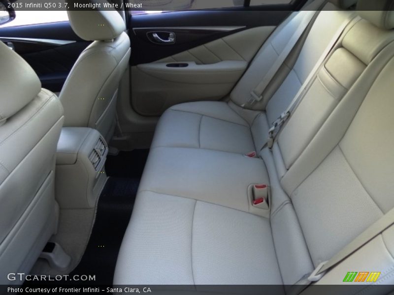 Moonlight White / Wheat 2015 Infiniti Q50 3.7