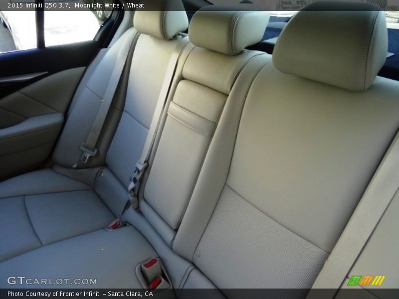 Moonlight White / Wheat 2015 Infiniti Q50 3.7