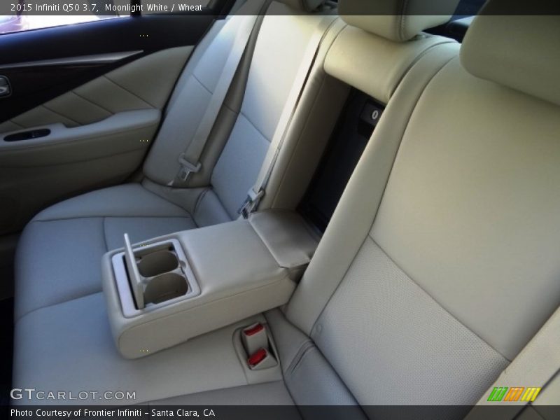 Moonlight White / Wheat 2015 Infiniti Q50 3.7