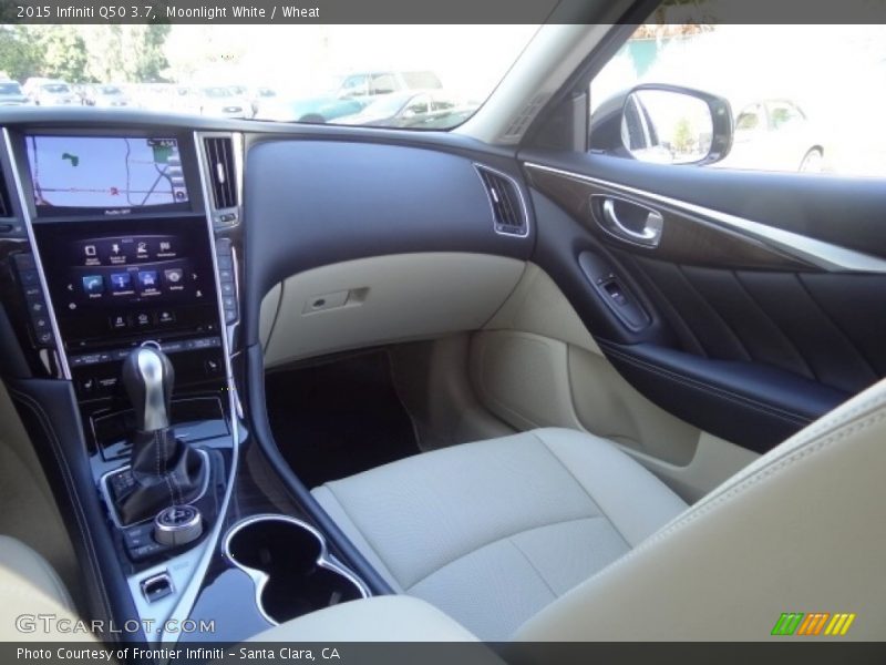 Moonlight White / Wheat 2015 Infiniti Q50 3.7
