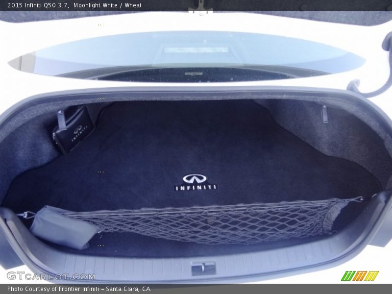 Moonlight White / Wheat 2015 Infiniti Q50 3.7