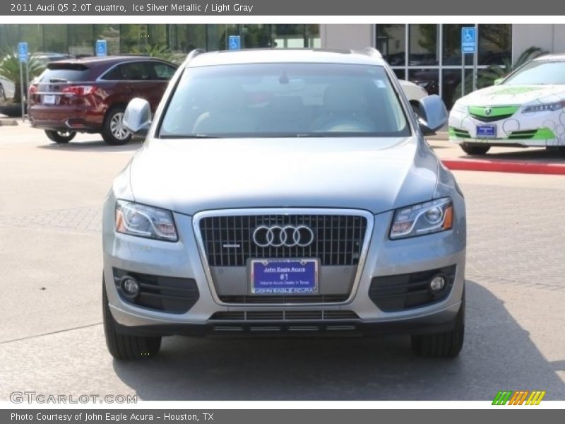 Ice Silver Metallic / Light Gray 2011 Audi Q5 2.0T quattro