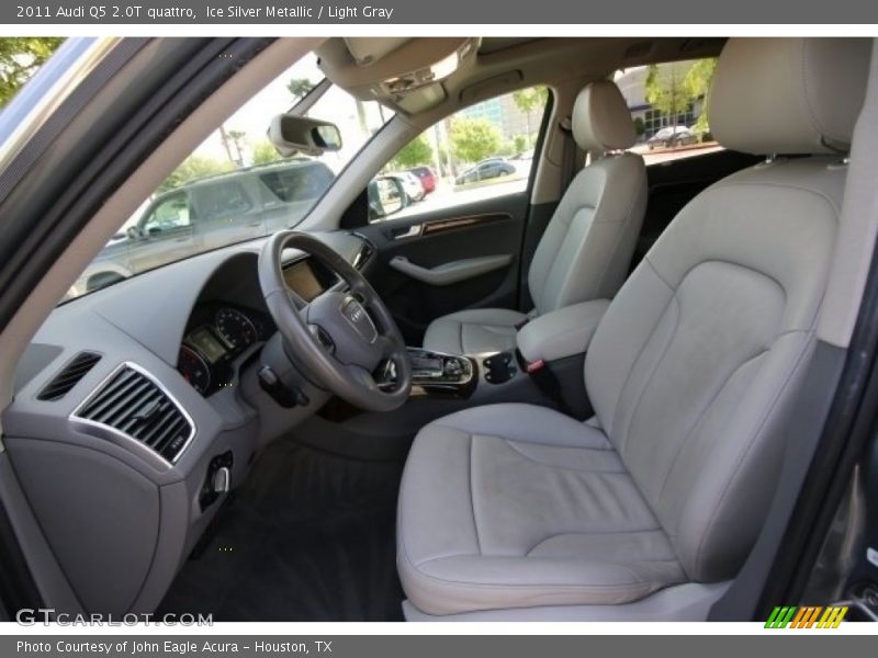 Ice Silver Metallic / Light Gray 2011 Audi Q5 2.0T quattro