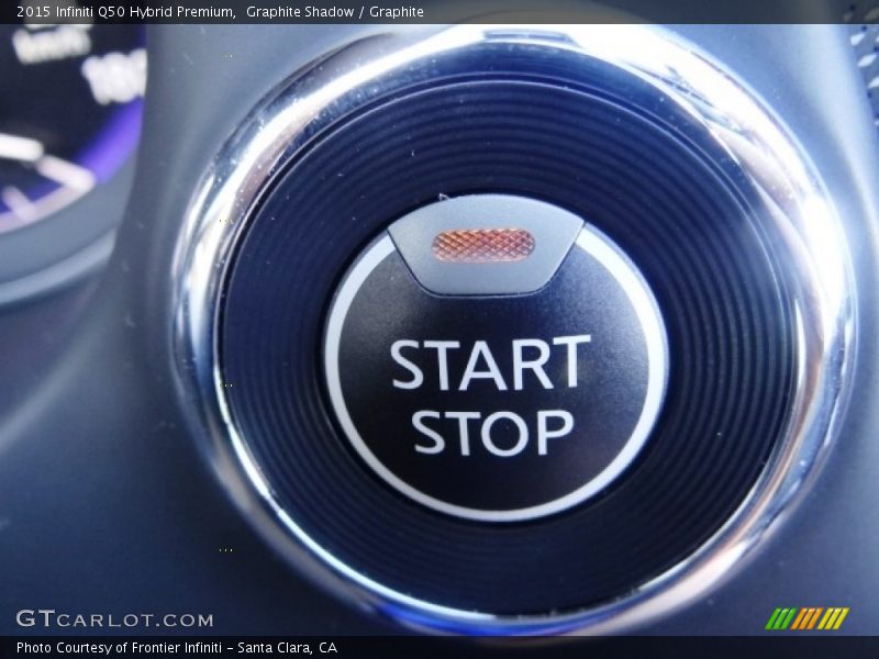 Graphite Shadow / Graphite 2015 Infiniti Q50 Hybrid Premium