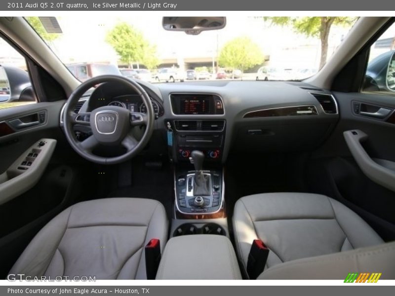 Ice Silver Metallic / Light Gray 2011 Audi Q5 2.0T quattro